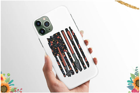 USA American Flag Gardening Sublimation Sublimation Jagonath Roy 