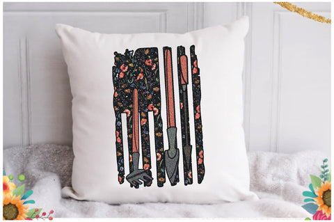 USA American Flag Gardening Sublimation Sublimation Jagonath Roy 