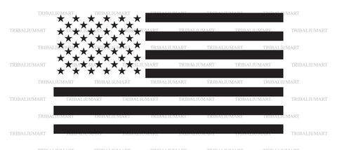 USA black flag SVG TribaliumArtSF 