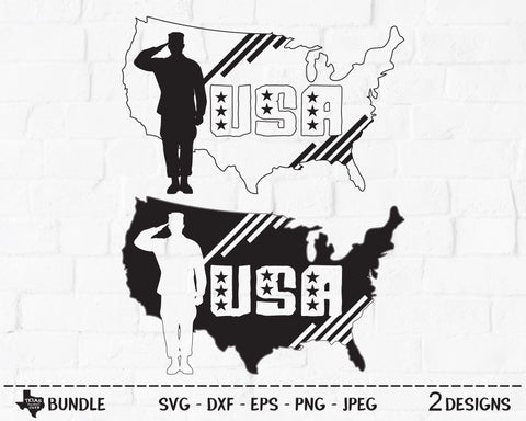 USA Bundle | Patriotic SVG SVG Texas Southern Cuts 