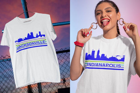 USA city skyline, city skyline, city svg, city silhouette SVG Paper Switch 