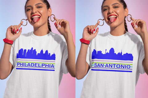 USA city skyline, city skyline, city svg, city silhouette SVG Paper Switch 