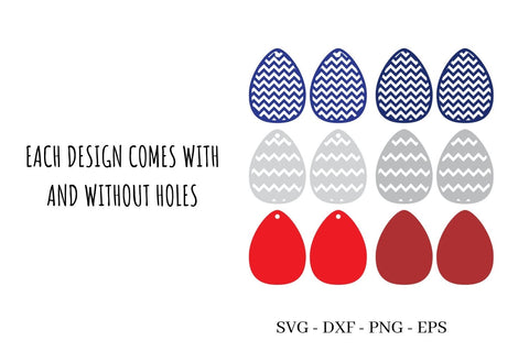 USA Earrings SVG Bundle SVG SvgOcean 