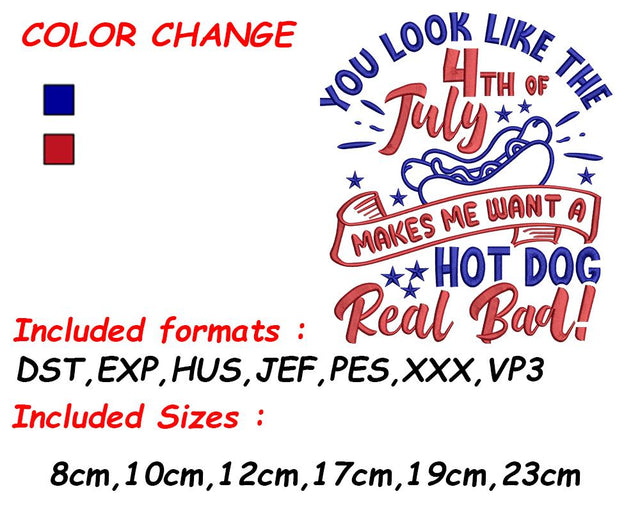 USA Embroidery, Embroidery Download, 4th of July, Red White and Blue, Fourth of July, PES Files, 4th of July Design Embroidery/Applique DESIGNS SVG Digital Designer 