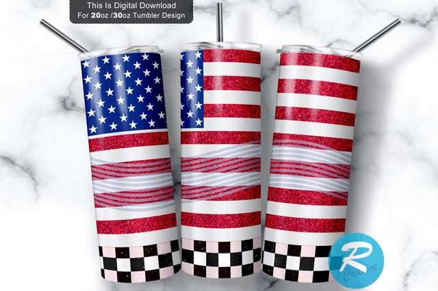 Usa Flag 20 oz / 30 oz Tumbler PNG Sublimation Regulrcrative 