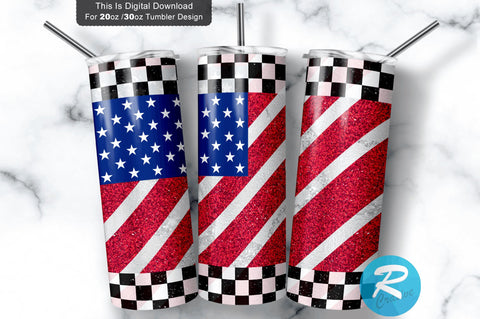 Usa Flag 20 oz / 30 oz Tumbler PNG Sublimation Regulrcrative 