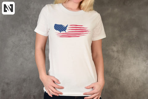 USA Flag Svg, Distressed USA Flag Svg, American Flag Svg SVG Pinoyart Kreatib 