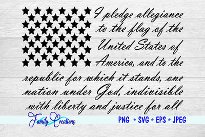 USA Flag SVG Family Creations 