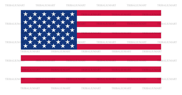 USA flag SVG TribaliumArtSF 