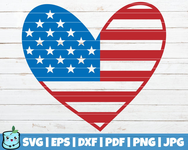 USA Heart SVG MintyMarshmallows 