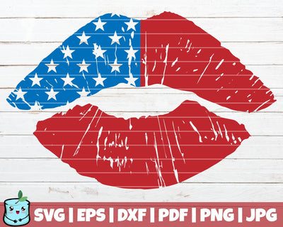 USA Lips SVG MintyMarshmallows 