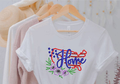 USA map outline, Home Embroidery/Applique DESIGNS Canada Embroidery 