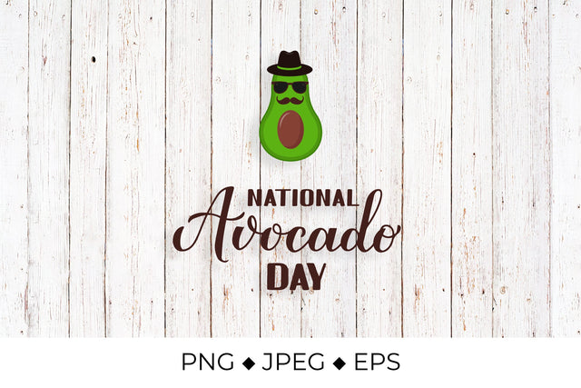USA National Avocado Day Sublimation LaBelezoka 