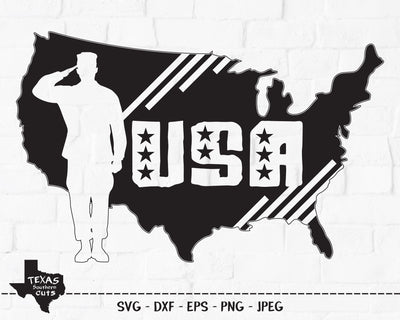 USA - Patriotic Shirt Design SVG Texas Southern Cuts 