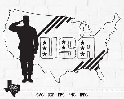 USA | Patriotic SVG SVG Texas Southern Cuts 
