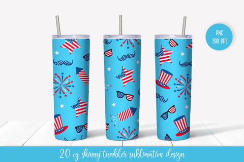 USA Patriotic Tumbler Wrap Sublimation. 4th of July Tumbler Sublimation LaBelezoka 