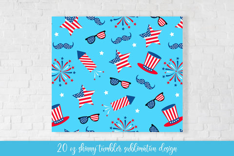 USA Patriotic Tumbler Wrap Sublimation. 4th of July Tumbler Sublimation LaBelezoka 