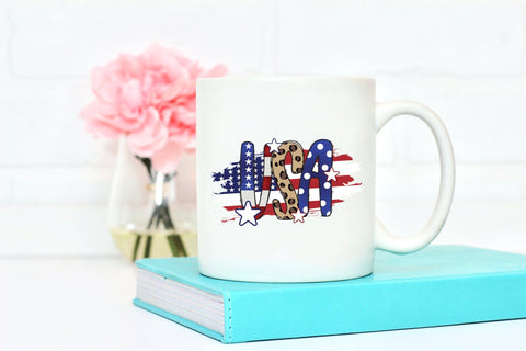 USA PNG, 4th of July Sublimation Design Sublimation CraftLabSVG 