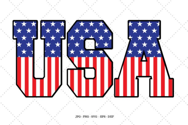 USA Svg, American Flag, Red White Blue, Fourth of July, America Svg, Stars and Stripes, USA SVG SVG Digital Designer 