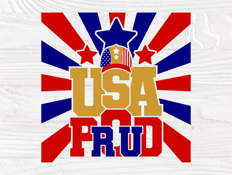 USA SVG Bundle, 4th of July Shirt, American Proud SVG TonisArtStudio 