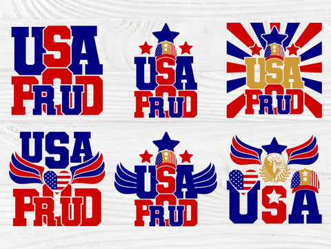 USA SVG Bundle, 4th of July Shirt, American Proud SVG TonisArtStudio 