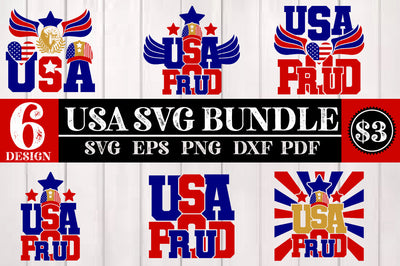 USA SVG Bundle, 4th of July Shirt Design SVG Svgcraft 