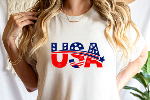 USA SVG Cut File, Patriotic Svg, 4th of July Svg, America Svg, T-Shirt Design, Independence day Svg, American Flag Svg, Fourth of July Svg SVG TonisArtStudio 