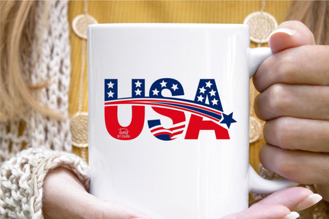 USA SVG Cut File, Patriotic Svg, 4th of July Svg, America Svg, T-Shirt Design, Independence day Svg, American Flag Svg, Fourth of July Svg SVG TonisArtStudio 