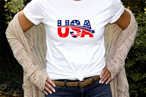 USA SVG Cut File, Patriotic Svg, 4th of July Svg, America Svg, T-Shirt Design, Independence day Svg, American Flag Svg, Fourth of July Svg SVG TonisArtStudio 