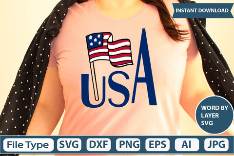 USA SVG CUT FILE SVG DesignPlante 503 