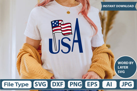 USA SVG CUT FILE SVG DesignPlante 503 