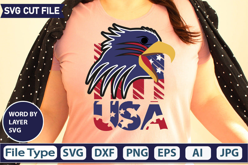 Usa SVG Cut File SVGs quotes-and-sayings food-drink mini-bundles print-cut on-sale Clipart Clip Art Sublimation or Vinyl Shirt Design SVG DesignPlante 503 