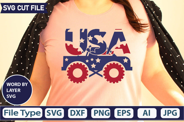 Usa SVG Cut File SVGs quotes-and-sayings food-drink mini-bundles print-cut on-sale Clipart Clip Art Sublimation or Vinyl Shirt Design SVG DesignPlante 503 