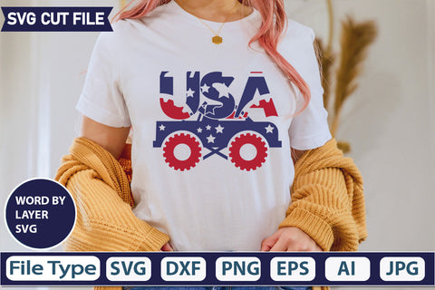 Usa SVG Cut File SVGs quotes-and-sayings food-drink mini-bundles print-cut on-sale Clipart Clip Art Sublimation or Vinyl Shirt Design SVG DesignPlante 503 