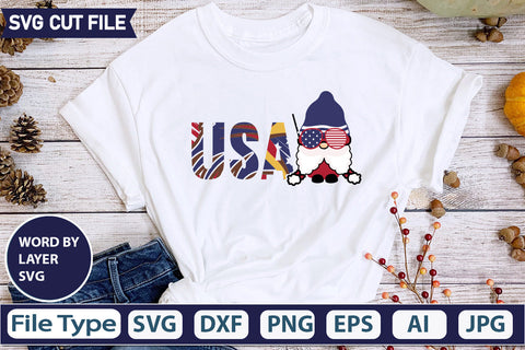 Usa SVG Cut File SVGs quotes-and-sayings food-drink mini-bundles print-cut on-sale Clipart Clip Art Sublimation or Vinyl Shirt Design SVG DesignPlante 503 
