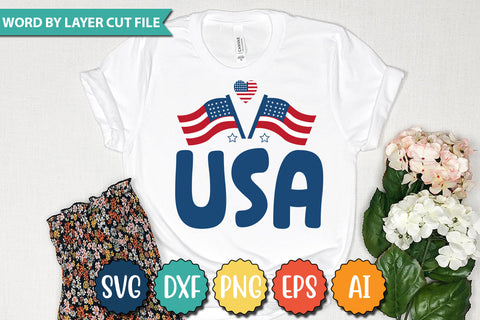 Usa SVG Cut File SVGs quotes-and-sayings food-drink mini-bundles print-cut on-sale Clipart Clip Art Sublimation or Vinyl Shirt Design SVG DesignPlante 503 