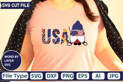 Usa SVG Cut File SVGs quotes-and-sayings food-drink mini-bundles print-cut on-sale Clipart Clip Art Sublimation or Vinyl Shirt Design SVG DesignPlante 503 