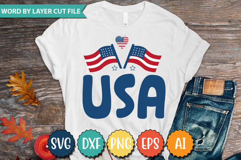 Usa SVG Cut File SVGs quotes-and-sayings food-drink mini-bundles print-cut on-sale Clipart Clip Art Sublimation or Vinyl Shirt Design SVG DesignPlante 503 