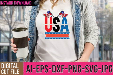 USA SVG Cut FIle , USA SVG Bundle SVG BlackCatsMedia 