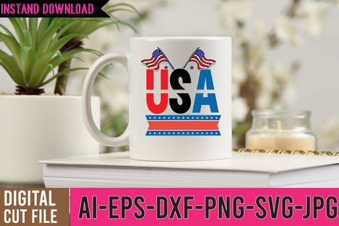 USA SVG Cut FIle , USA SVG Bundle SVG BlackCatsMedia 