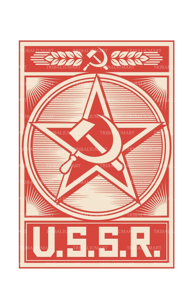 USSR poster SVG TribaliumArtSF 