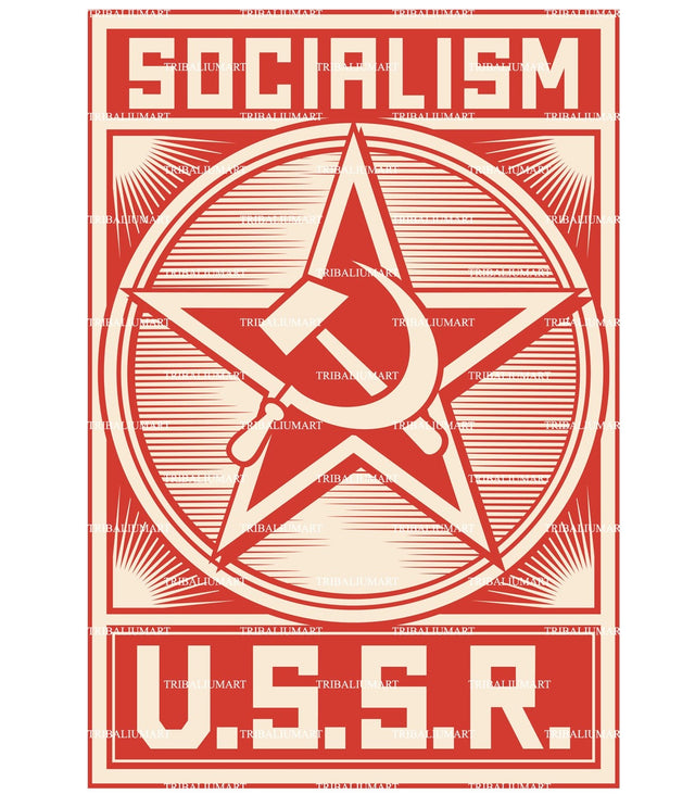 USSR poster SVG TribaliumArtSF 