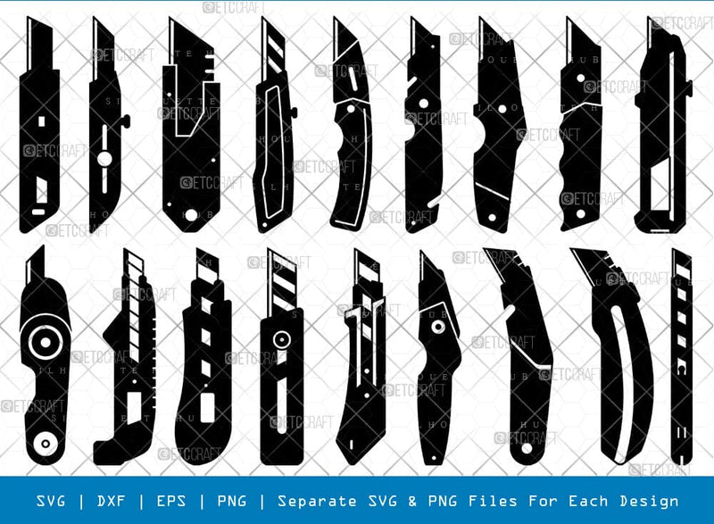Utility Cutter Silhouette Svg Cricut Cut Files Png Bundle, SB01028 SVG ETC Craft 