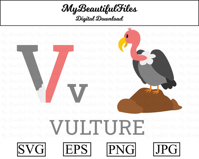 v-vulture SVG MyBeautifulFiles 