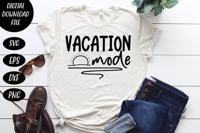 vacation mode svg, vacation t shirt svg, SVG Isabella Machell 