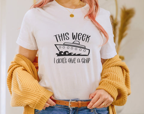 Vacation Quotes SVG Bundle, Vacation Shirt SVG, Vacay Mode, Vacation Sayings SVG, This Week I Don't Give A Ship SVG SVG HappyDesignStudio 