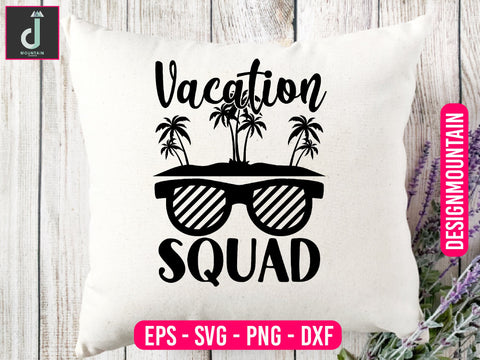 Vacation squad svg design SVG Alihossainbd 