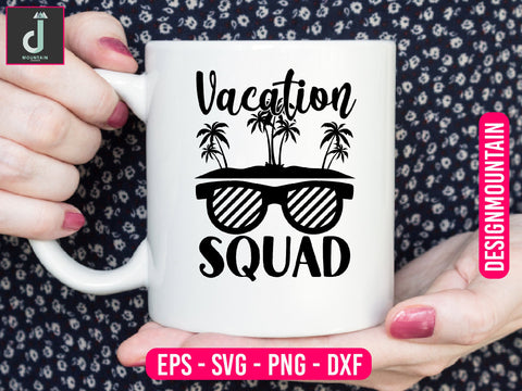 Vacation squad svg design SVG Alihossainbd 