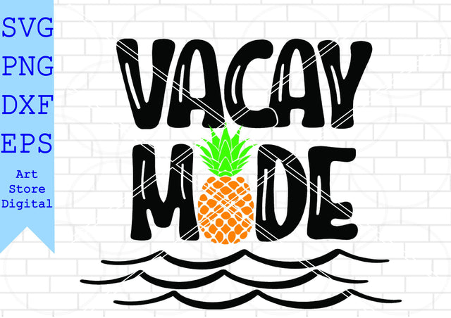 Vacay Mode (1) Svg, Summer Svg, Beach Svg SVG Artstoredigital 