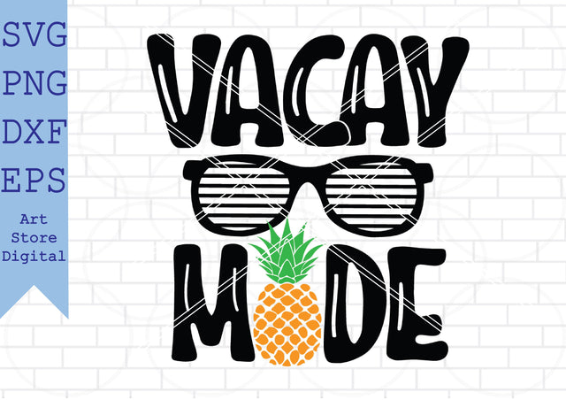 Vacay Mode (2) Svg, Summer Svg, Beach Svg SVG Artstoredigital 